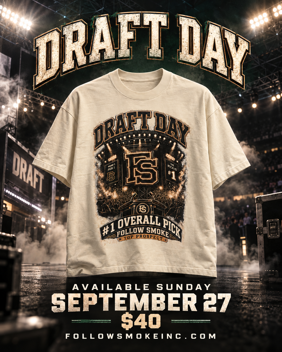 Draft Day: #1 Overall Pick Tees