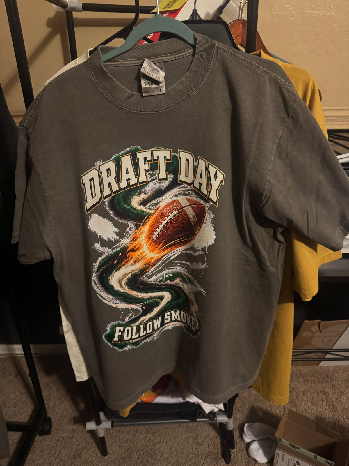 Draft Day: Spiral Smoke Tee