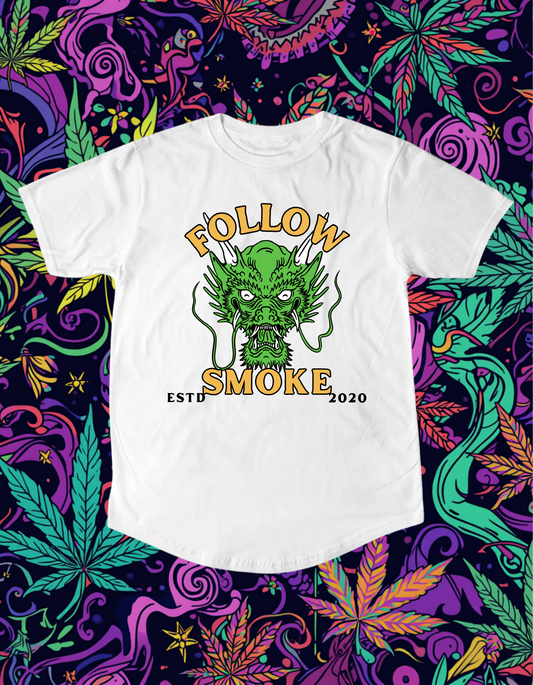 Smoke TakeOut Curved Tee